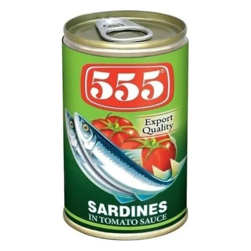 555 Sardines in TOMATO