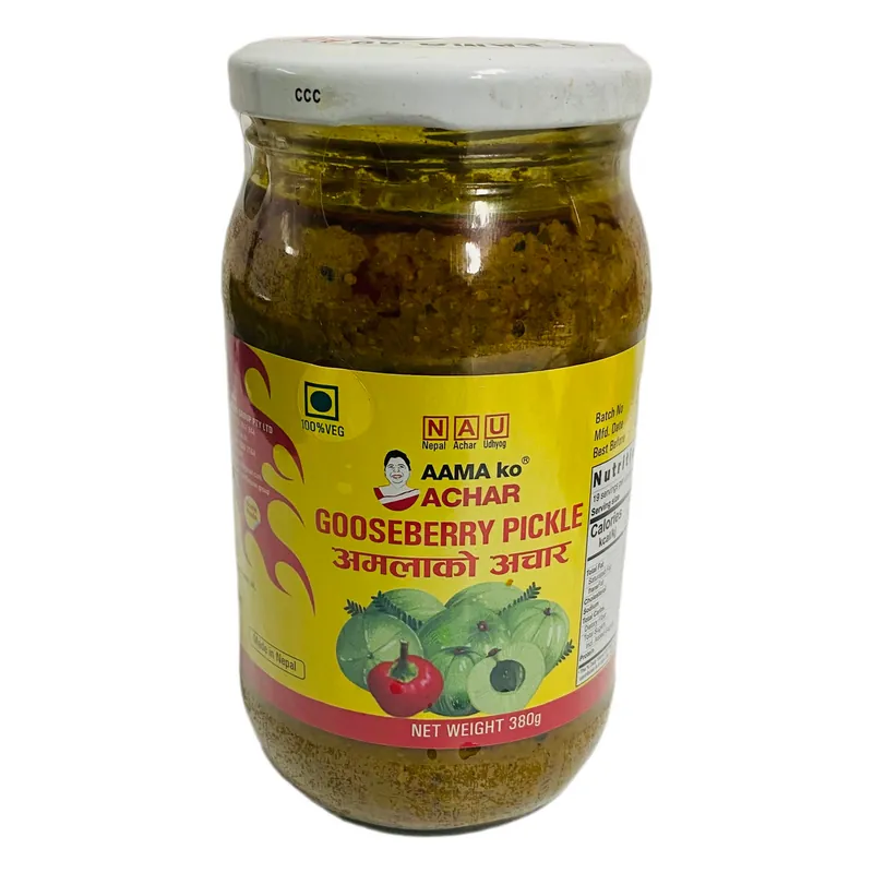 Aama Gooseberry Pickle 380g