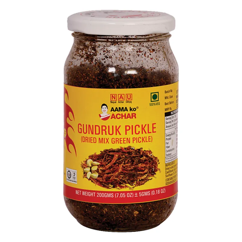 Aama Ko Gundruk Pickle 200g
