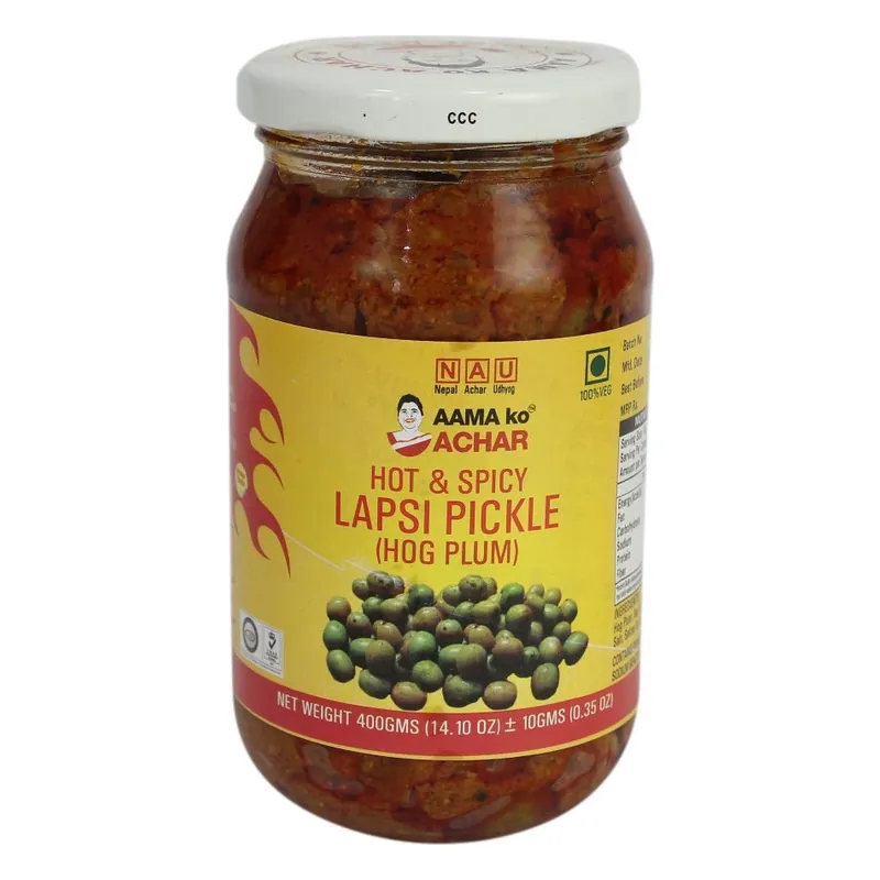 Aama ko hot & spicy lapsi pickle 400 gm