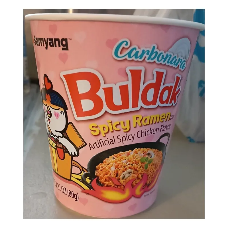 Buldak Hot chicken Carbonara Cup 70g