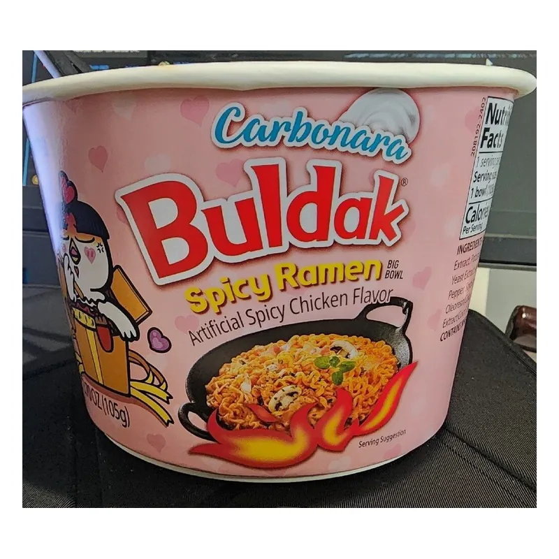 Buldak Spicy Ramen Carbonara 105g