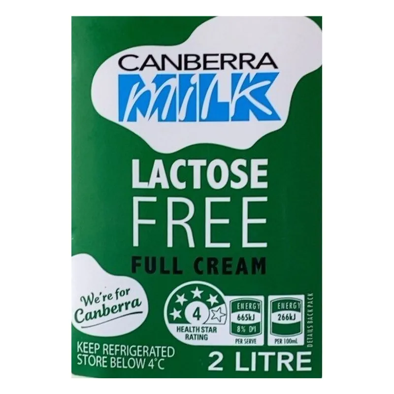 Canberra Milk LF Full Cream 2L