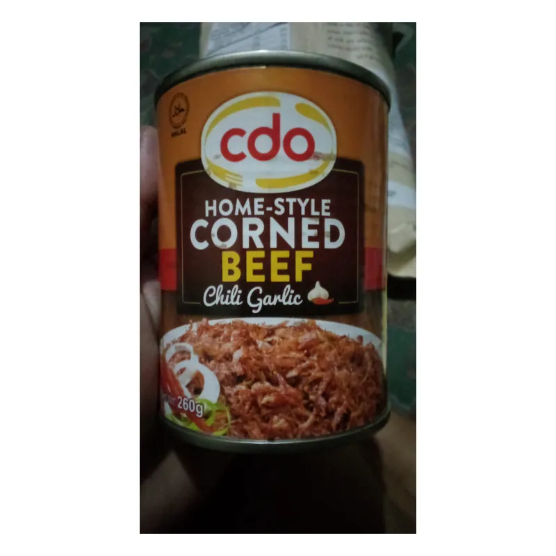 CDO Home-Style Chili Garlic Corned Beef 260g