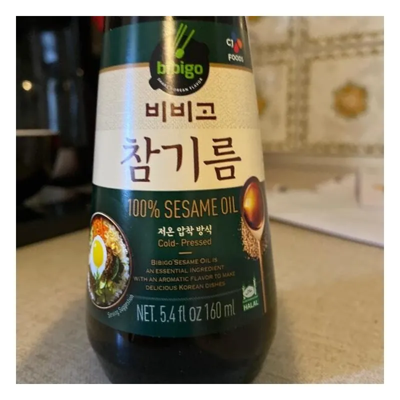 CJ COLD PRESS Sesame oil 160mL