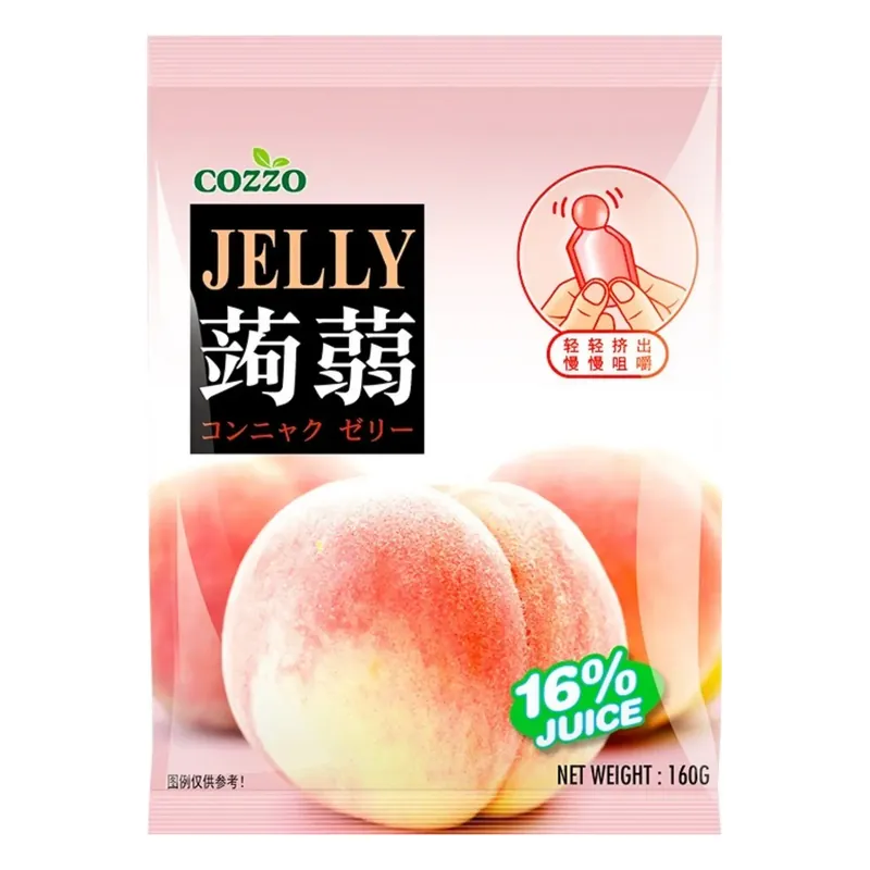 COZZO Konnyaku Jelly Peach 160g
