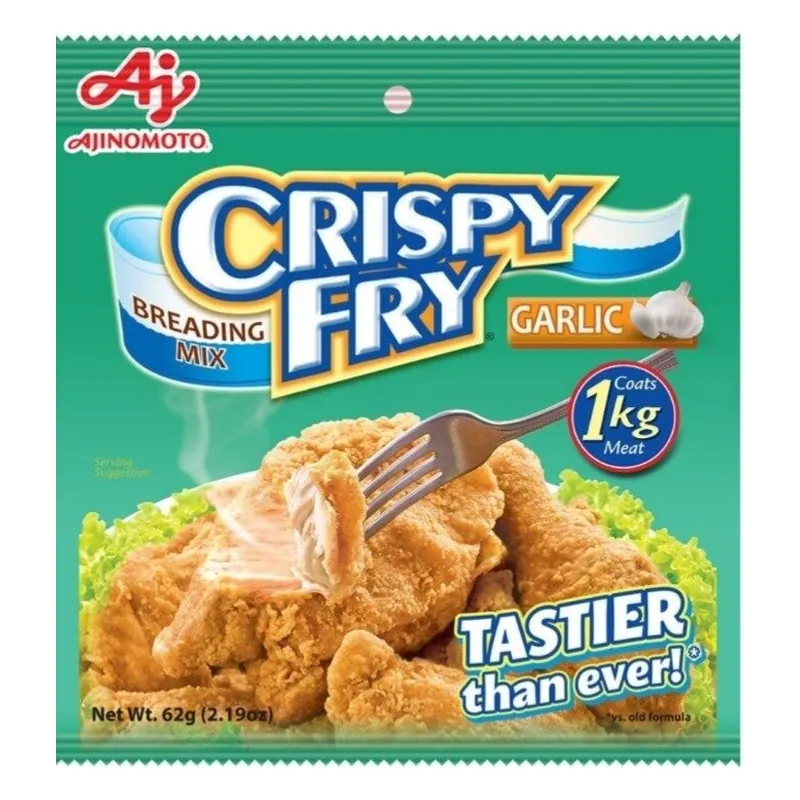 Crispy Fry Breading Mix Ajinomoto Garlic 62g