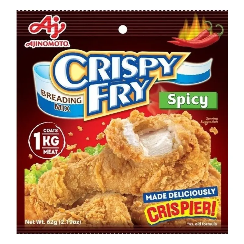 Crispy Fry Breading Mix Ajinomoto Spicy 62g