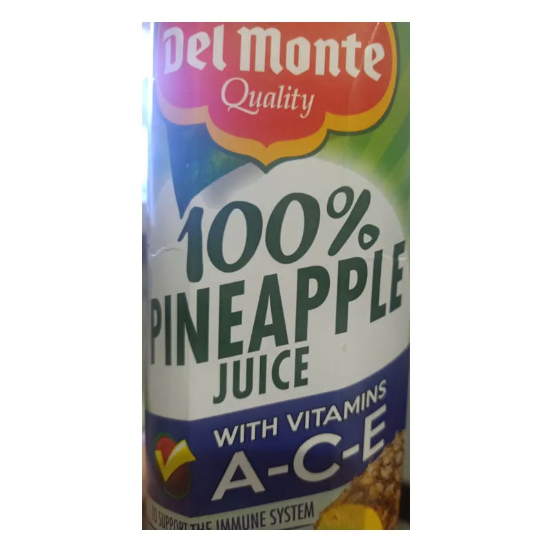 Del Monte Pineapple Juice ACE 1L