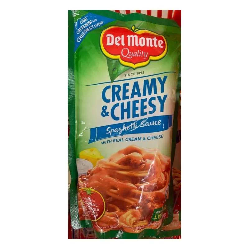 Del monte Spaghetti Creamy&Cheese Sauce