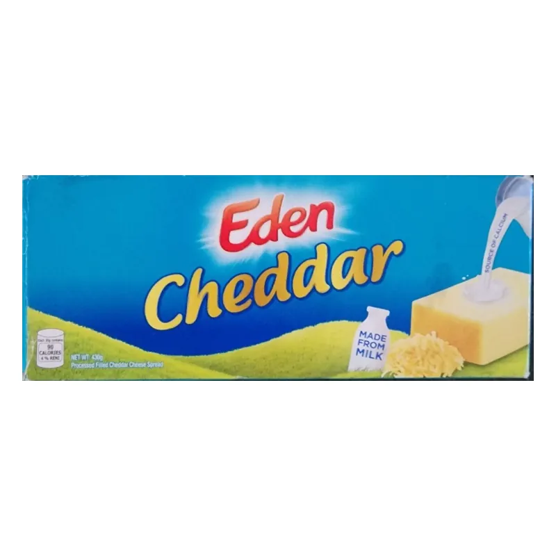 Eden Cheddar Cheese Block 430g