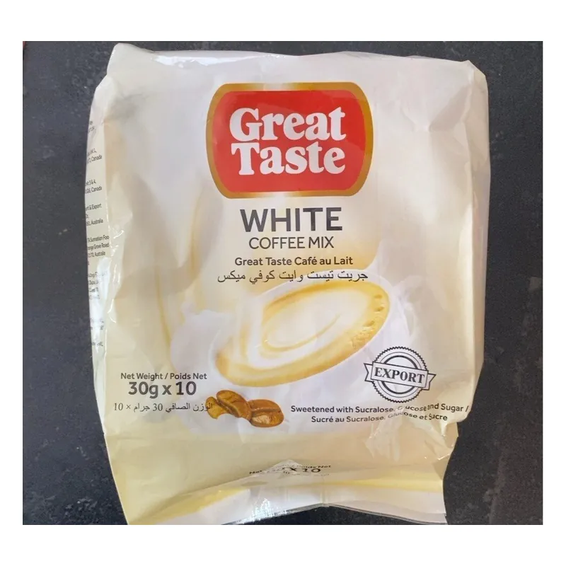 Great Taste 3in1 White coffee 10x30g