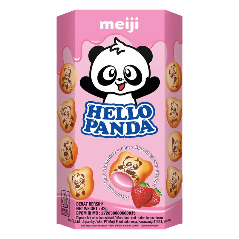 Hello panda strawberry 40g
