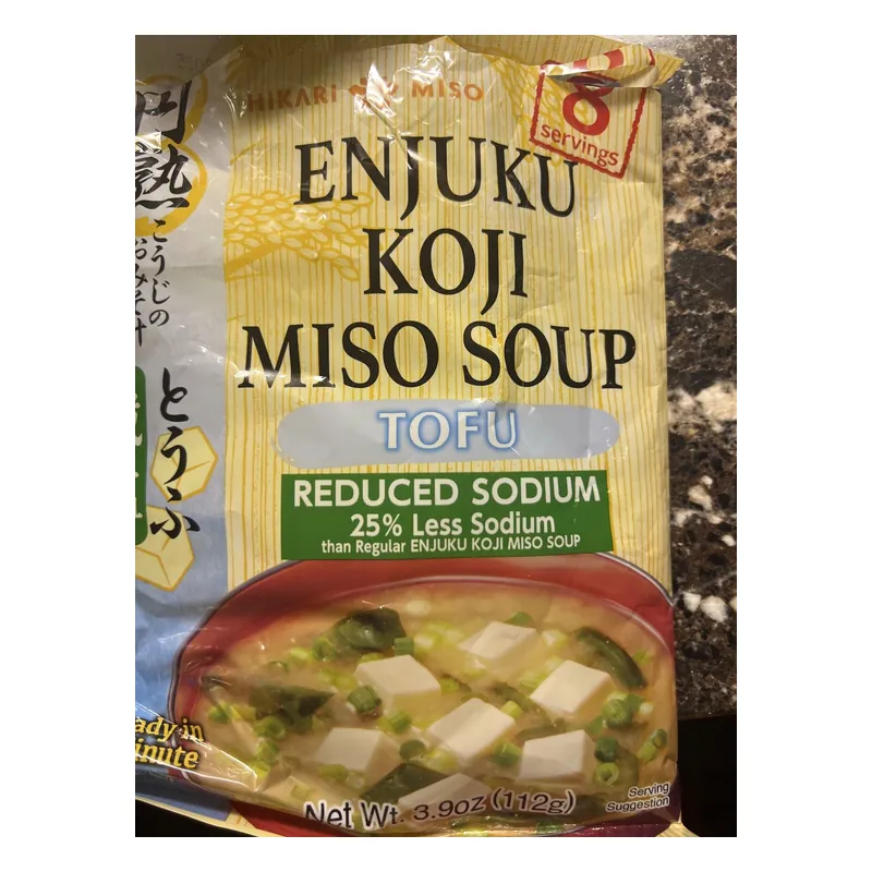 Hikari Miso Enjuku koji Miso reduced salt 112g