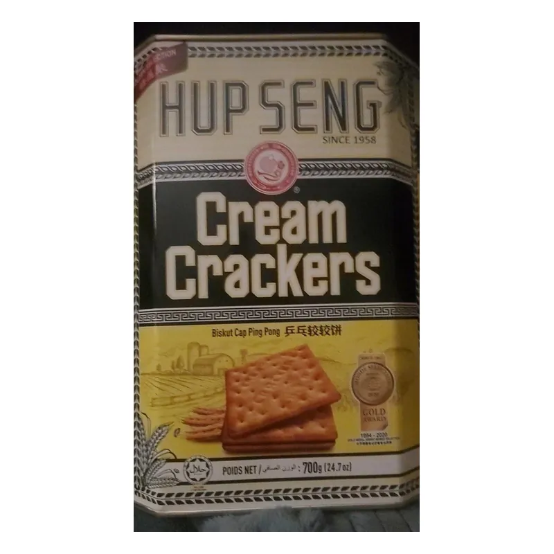 Hup Seng - (TIN) Cream Cracker 700g