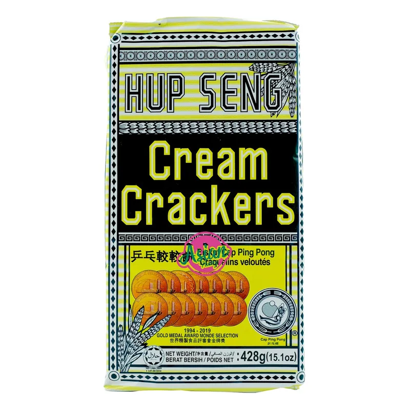 Hup Seng Cream Crackers 428g