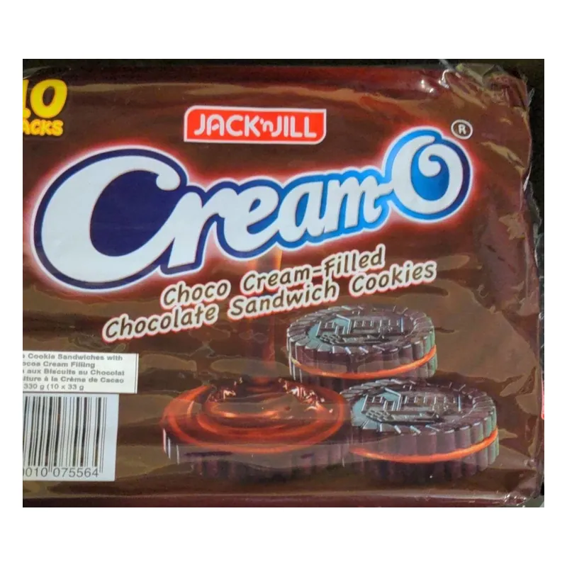 Jack n Jill Cream-O Choco Fudge10x30g