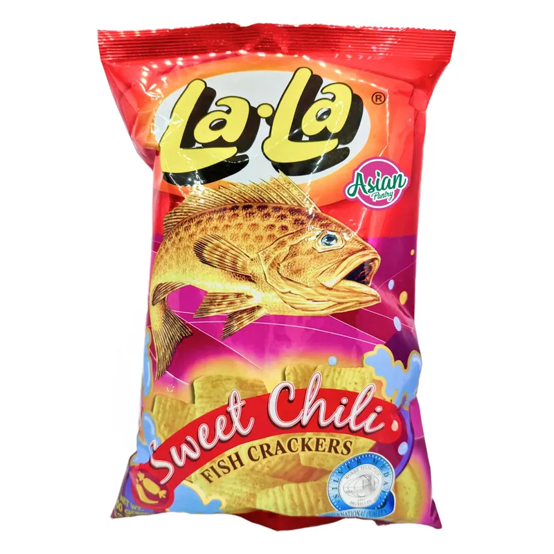 Lala Fish Cracker Salt & Vinegar 100g