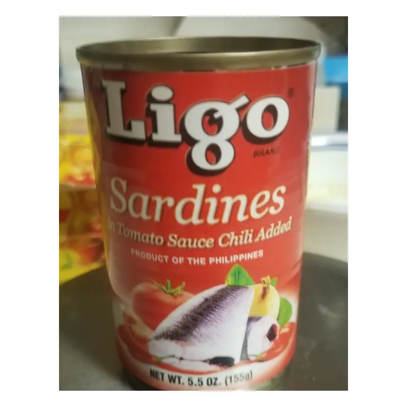 Ligo Sardines Tomato Sauce Hot 155g