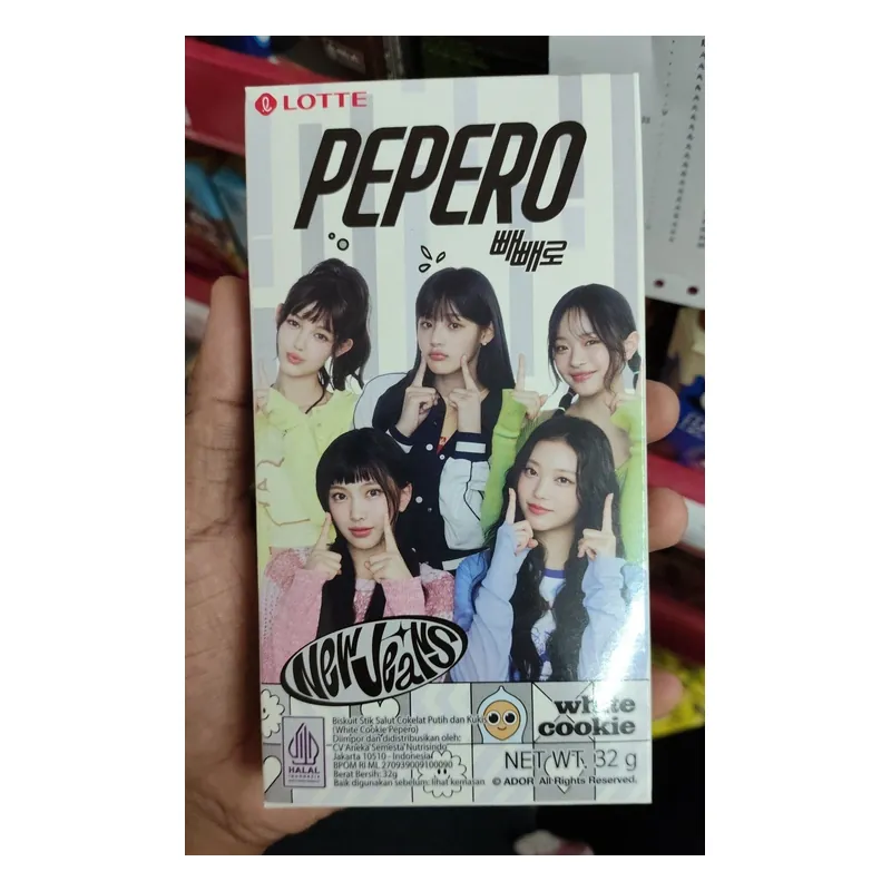 Lotte Pepero White Cookie 47g