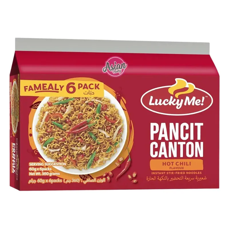 Lucky Me Pancit Canton Hot Chilli