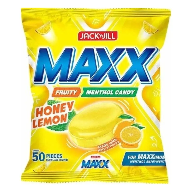 Maxx Honey Lemon Menthol Candies 50s