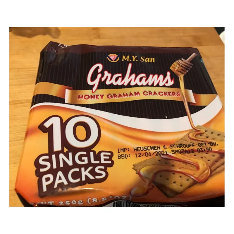 MY San Graham Crackers Honey (10x25g)