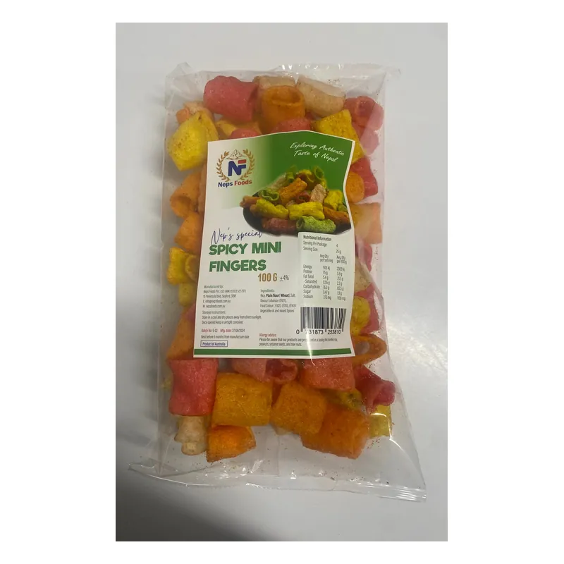 Neps Spicy Mini Finger 100gm