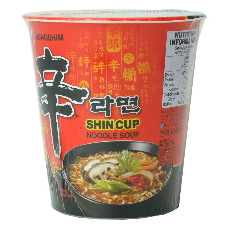 Nong Shim Shin Cup Noodle 68g