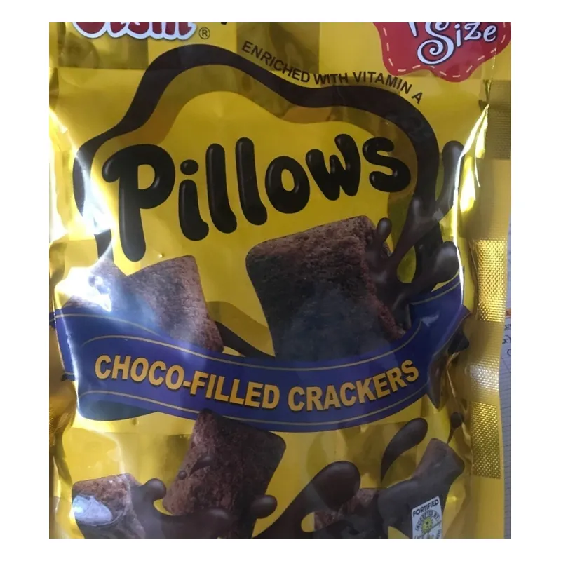 Oishi Pillows Choco-Filled Crackers 150g