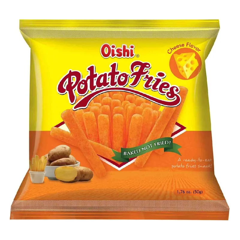 Oishi Potato Fries Cheese 50g