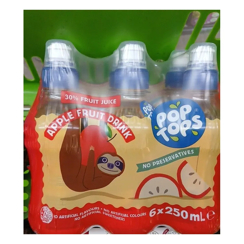 Pop top Apple 250mlx6
