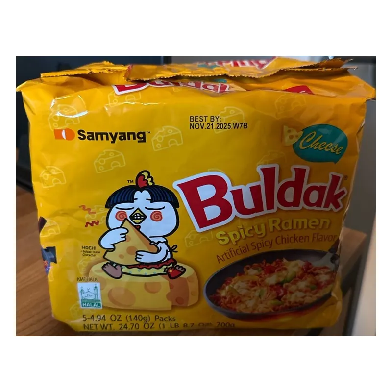 Samyang Hot Chicken Cheese 8x140g