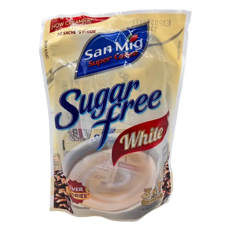 San Mig 3in1 Sugar free White 10gx10