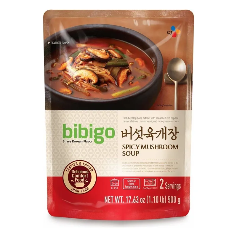 spicy mushroom soup