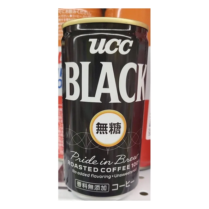 UCC can Black Coffee 185g