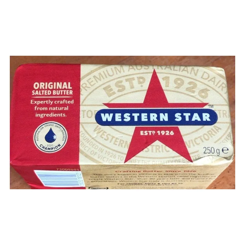 Western Star Salted Butter 250g