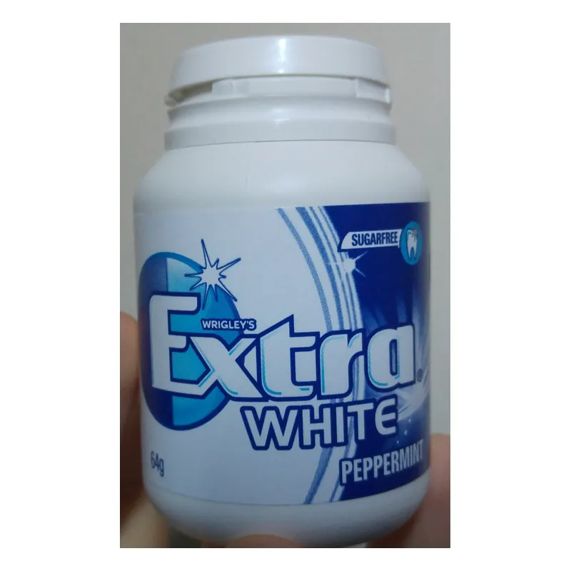Wrigleys extra white peppermint 64g